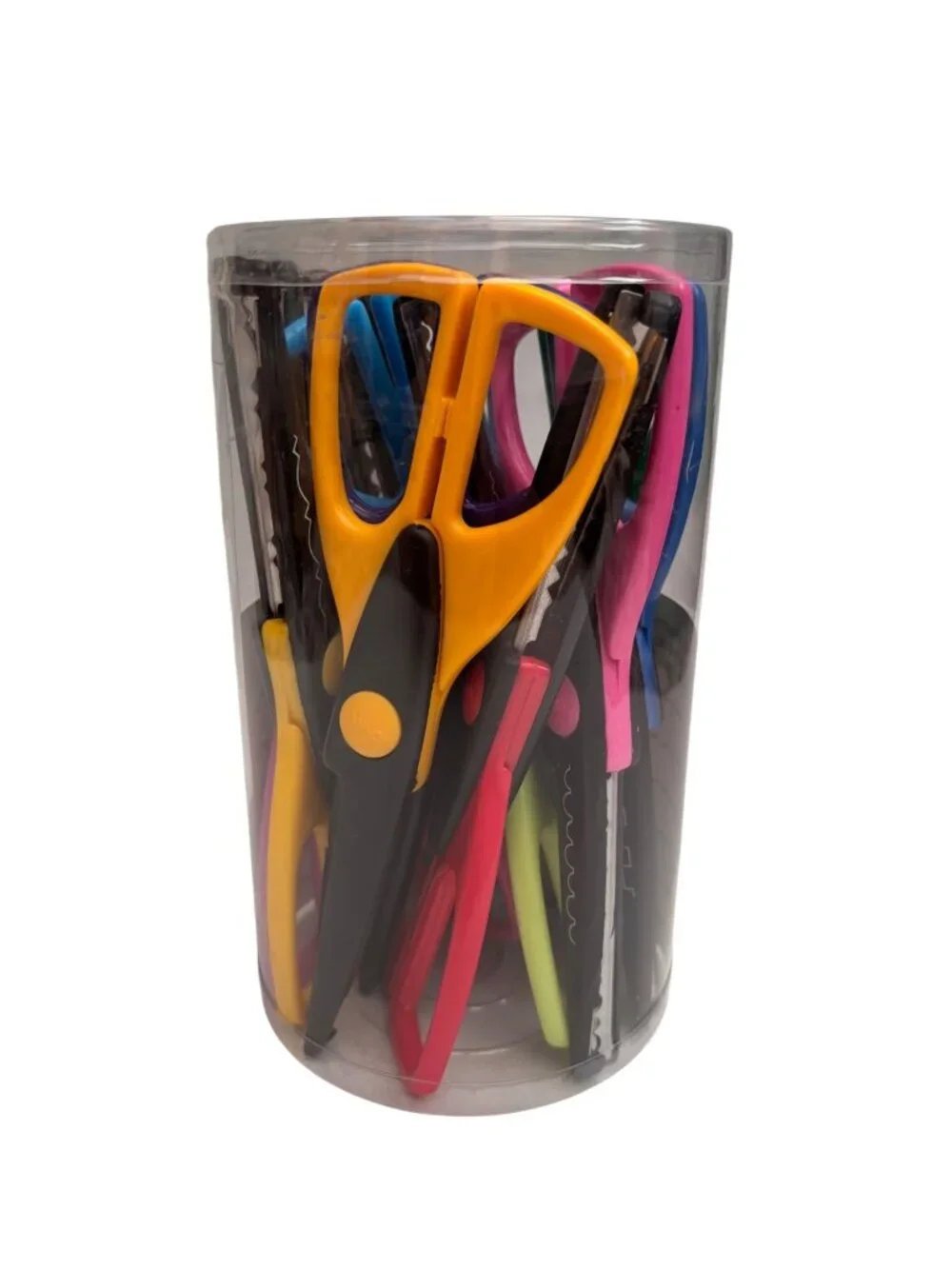 Craft Smart Decorative Scissors Assorted Colors 12-Piece Set 6.5 Inch For Left &